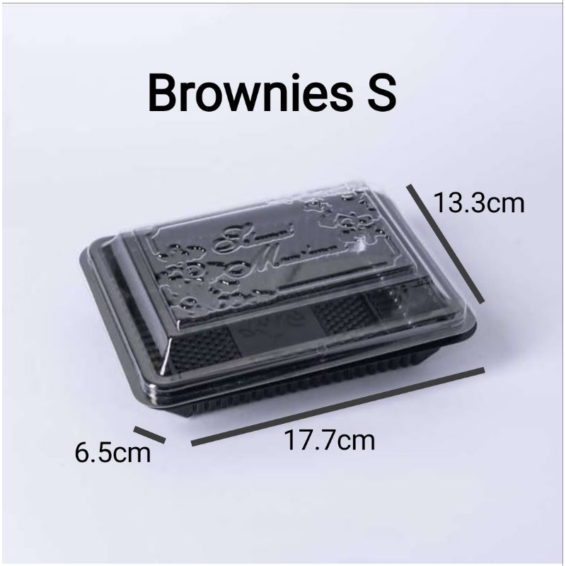 (per 5 pcs) Muliapack Kotak Brownies S