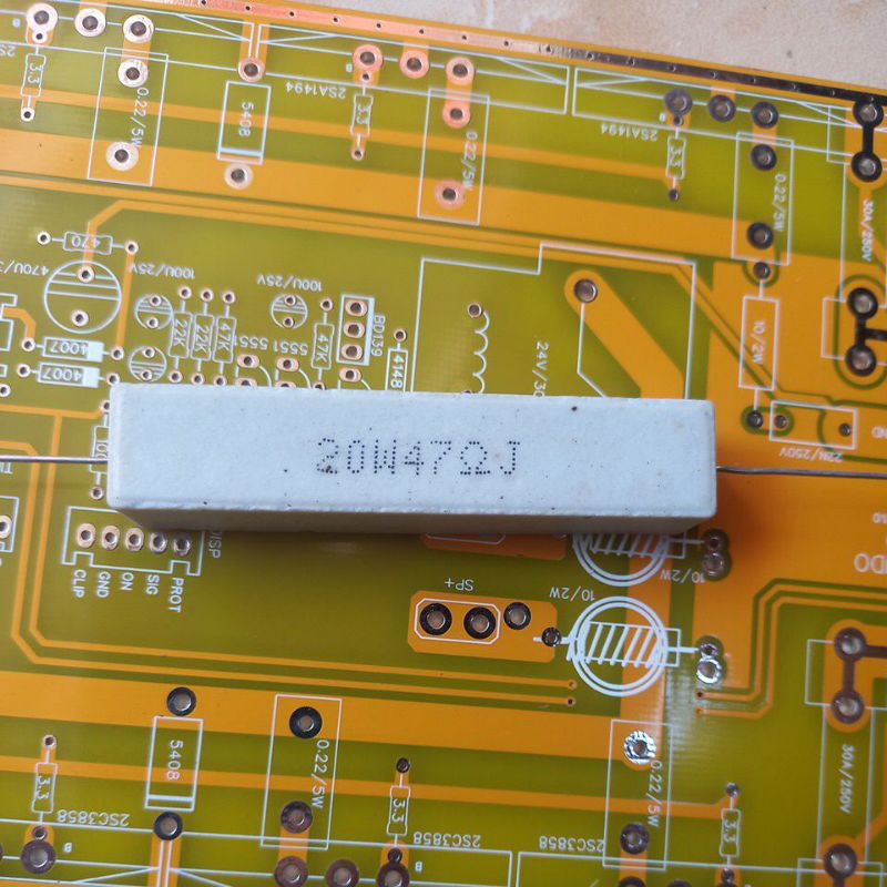 resistor 47ohm 20watt