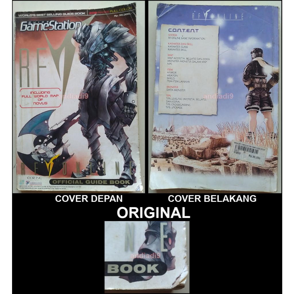 BUKU PANDUAN GAMESTATION GUIDE RF ONLINE CET. AGUSTUS 2007