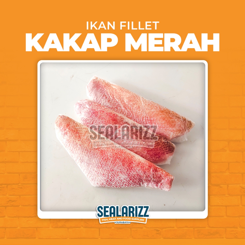 

Ikan Kakap Merah Fillet / Fillet Kakap Merah / Red Snapper / Daging Kakap / Ikan Laut / Skiwer