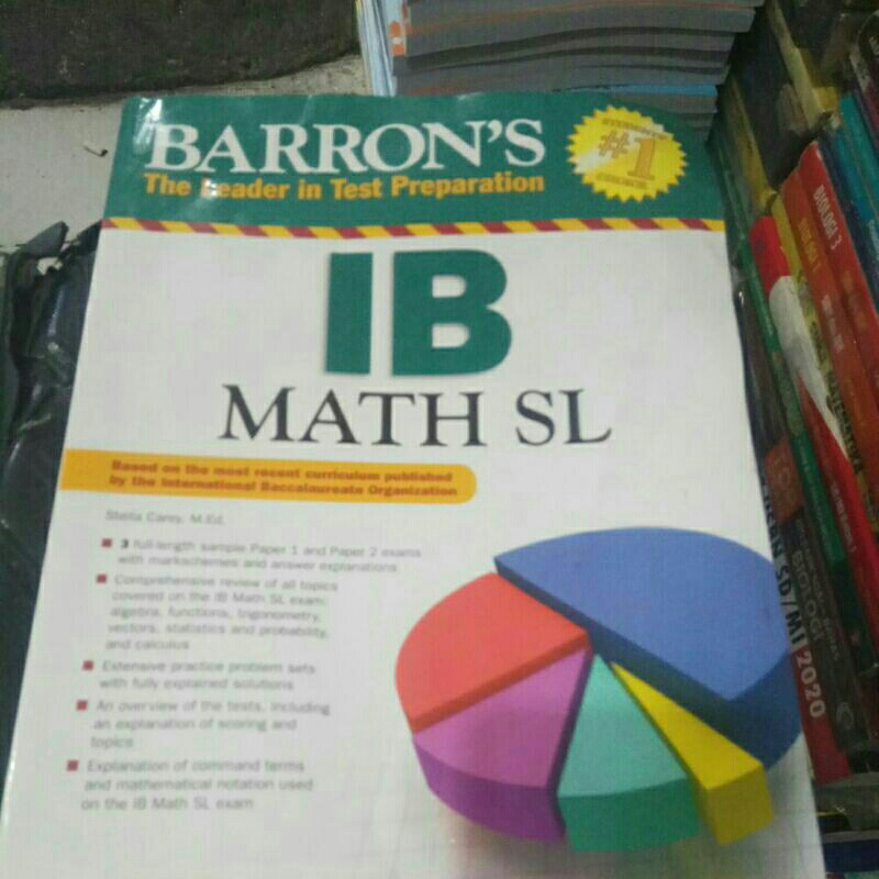 BUKU BEKAS BARRON'S IB MATH SL