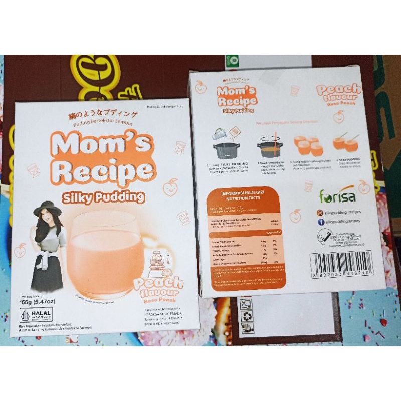 

Mom's Recipe Silky Pudding Beragam Rasa 155gr