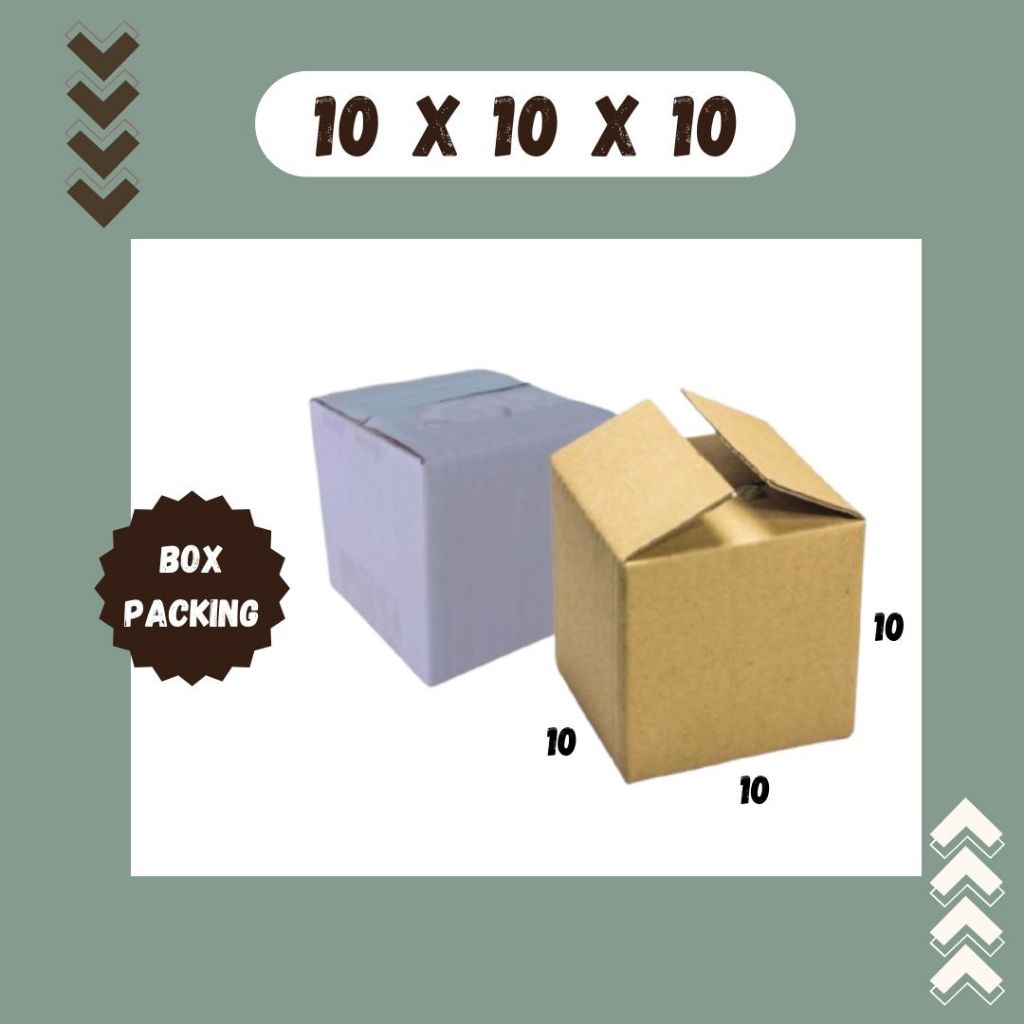 

Kardus 10x10x10 A1 Box Dus Packing Kotak Kemasan Karton Souvenir Hampers Sparepart Minyak Wangi Kosmetik