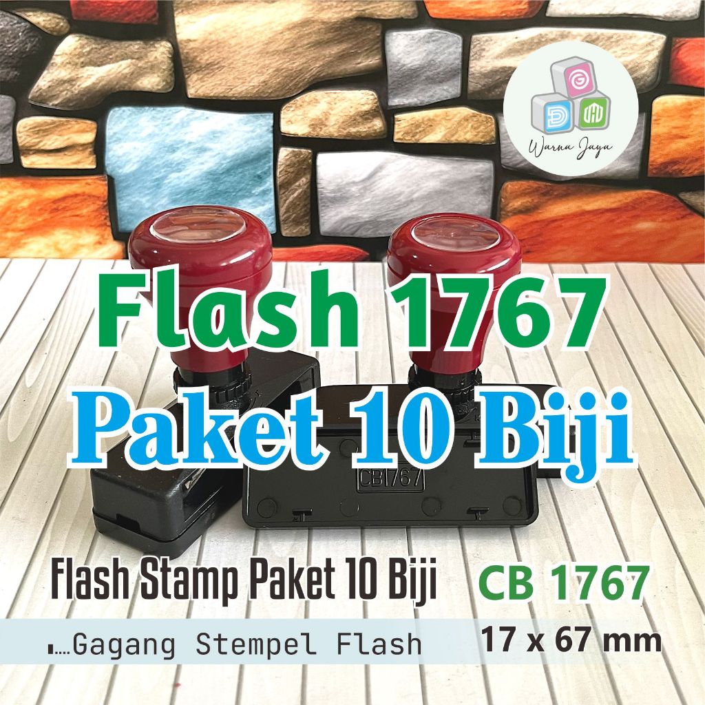 

Gagang Stempel Flash 1767 mm / Paket 10 Biji / STEMPEL FLASH HANYA GAGANG SAJA