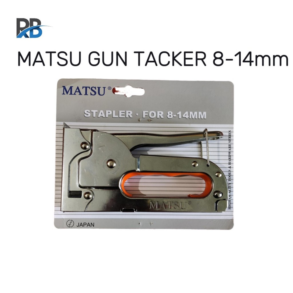 

GUN HEKTER MATSU / MATSU HEKTER TEMBAK 8-14mm /GUN HEKTER / GUN TACKER/STAPLE GUN/STAPLES/HANDTACKER