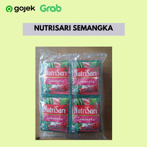 

Nutrisari Rasa Semangka Isi 40 Sachet