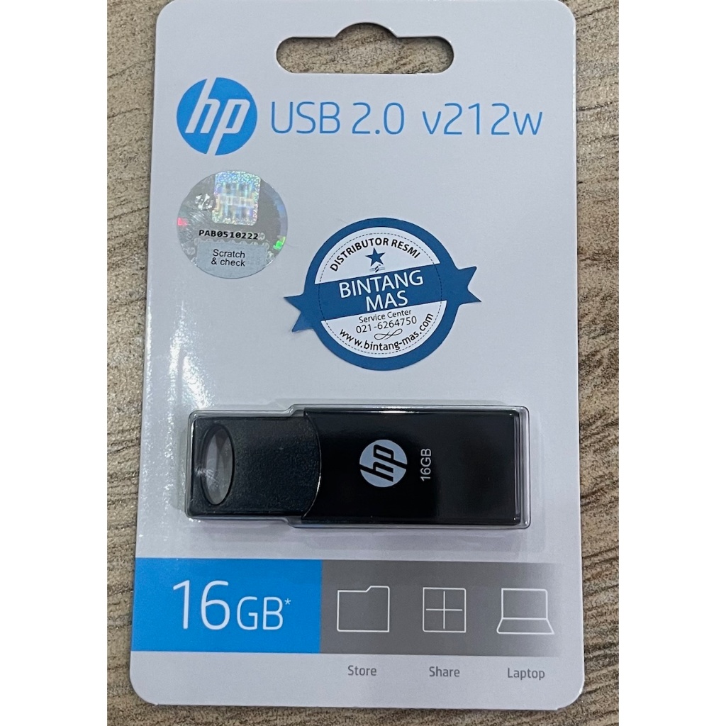 Flashdisk 16GB original HP USB 2.0