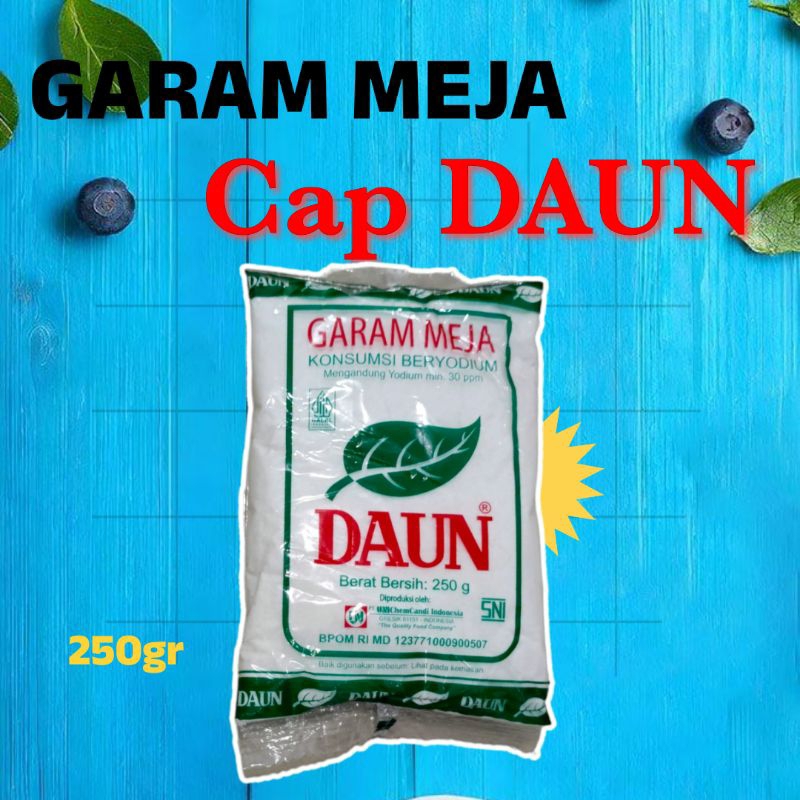 

Garam meja cap DAUN