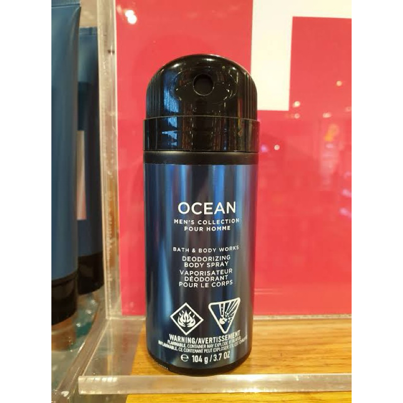 Bath And Body Works Original - Body Spray Ocean 104gr
