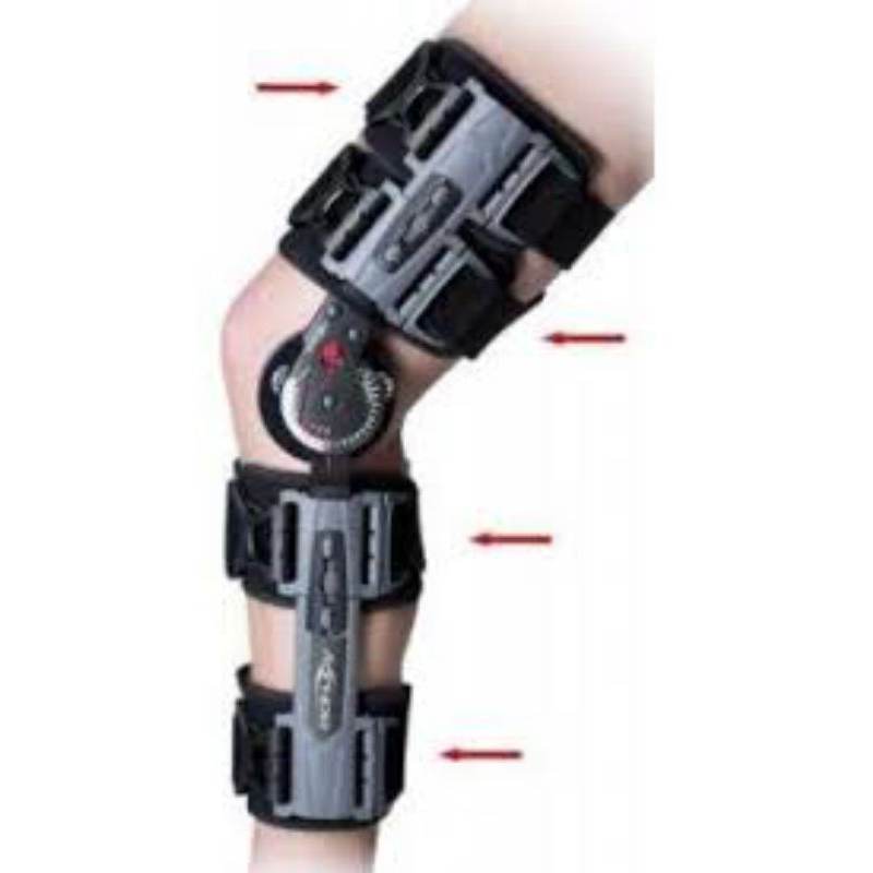 Donjoy X - rom knee brace/post op brace/knee pasca operasi