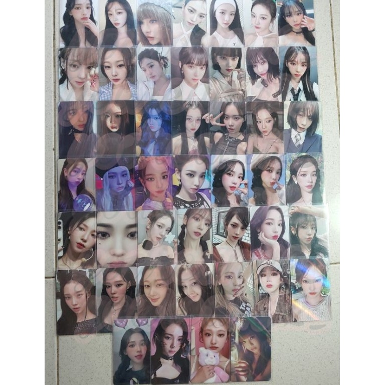 KODE U92W pc karina giselle winter ningning aespa pink christmas drama trading card karzoom smini dr