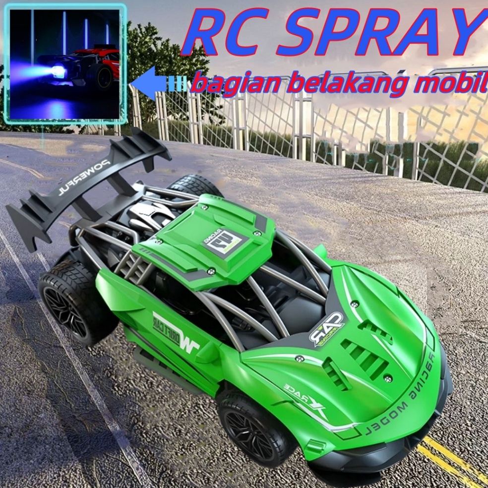 UASB Rc Spray Rc Drift 24G Mobil Balap Mobil Remote Control Mobil Remote Control Drift KODE W8P7