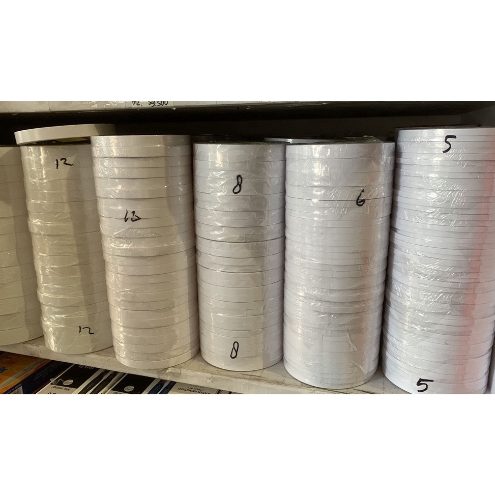 

DOUBLE TAPE CENTURY 4MM 5MM 6 MM 8MM 1MM 12MM 2MM 24MM PEREKAT DUA SISI KODE P7F3
