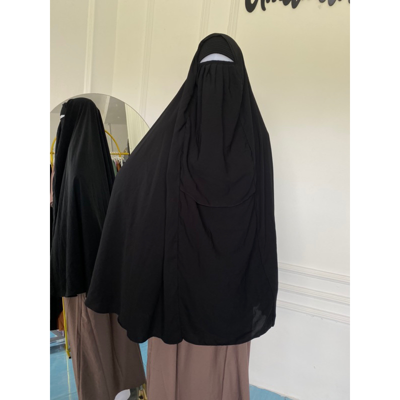 Preloved khimar rits safar