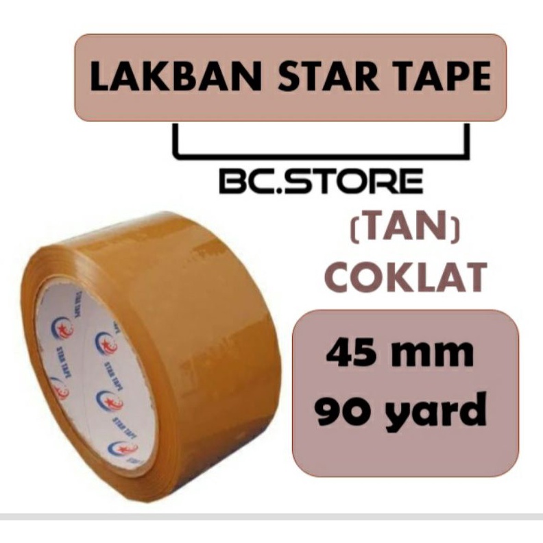 

LAKBAN 1 DUS CLEAR BENING PUTIH BENING COKLAT LENGKET STAR TAPE KUALITAS TERBAIK MURAH 9 YARD X 45MM 2INCH lakban isolasi selotip tapeperekat pengikatpelengket lakbanmurah lakbanopp lakbankualitasterbaik perlengkapankantor KODE Q6X9