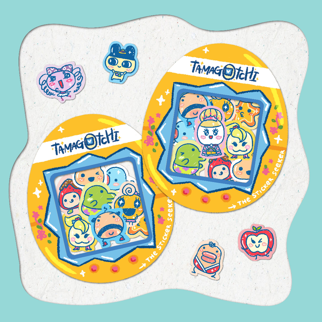 

Tamagotchi Vinyl Sticker Pack