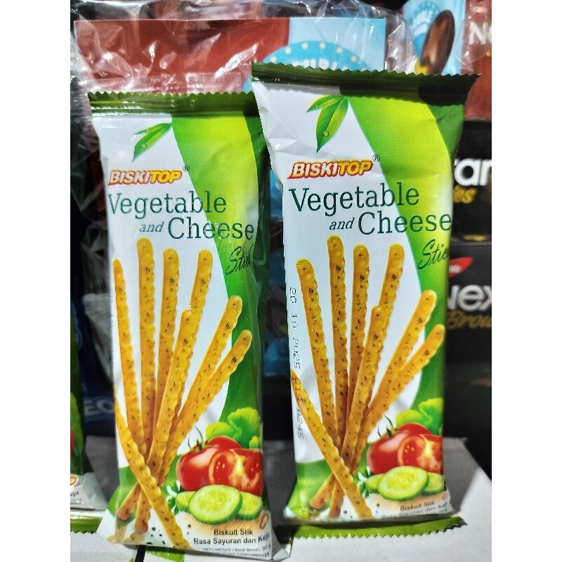 

Biskitop Vegetable and Cheese Stick 50g