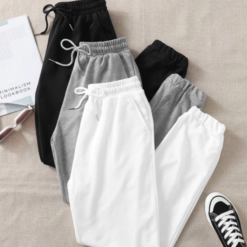 KODE X1A GarasiMedanCelana Jogger OlahragaCELANA Training UNISEX Pria Dan Wanita  Celana Polos Olahr