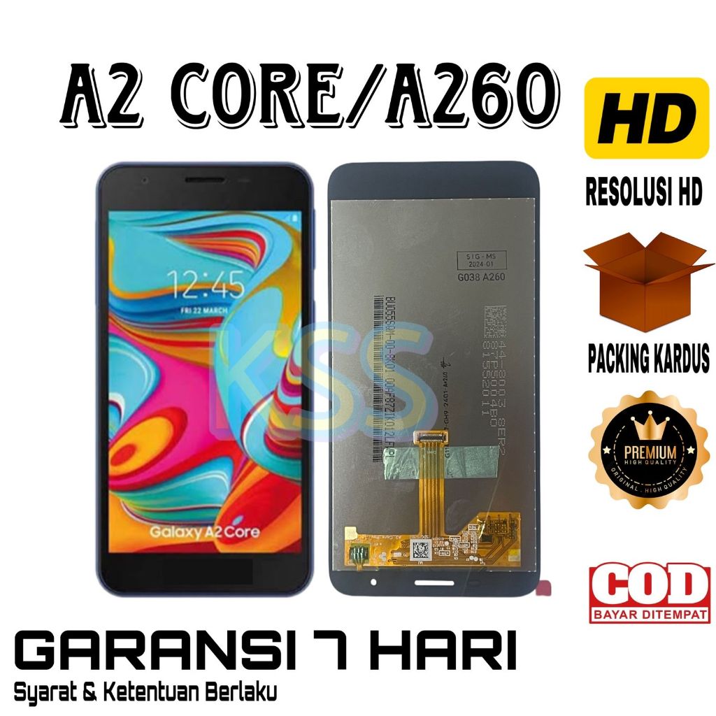Lcd Samsung Galaxy A2 Core A260G Fullset