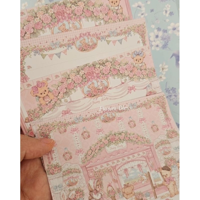 

SHABBY LADY ROSE PREMIUM PAPER SET