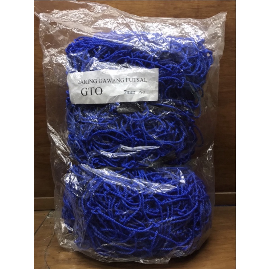 Jaring gawang Futsal 5MM 5 mm GTO Harga sepasang m K8A6