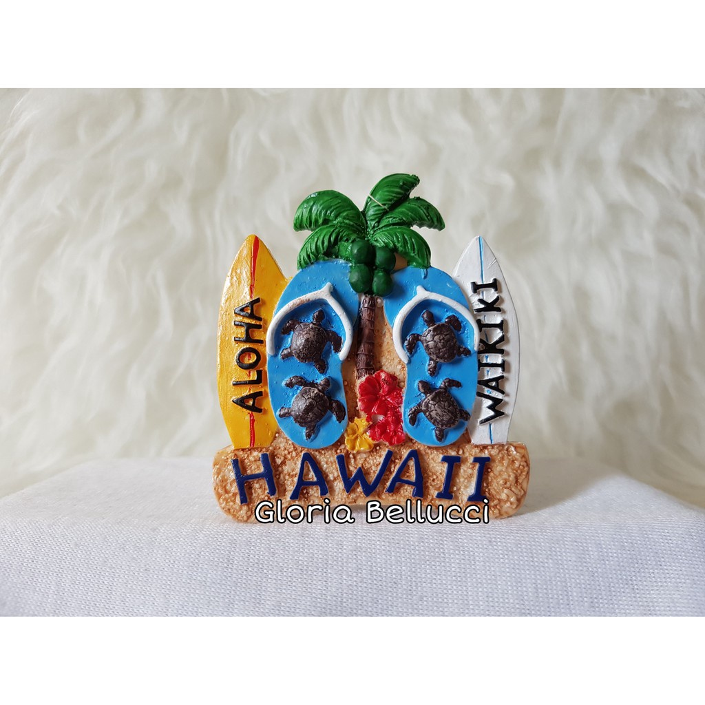 WOW SOUVENIR MAGNET KULKAS NEGARA NEWYORK HAWAII