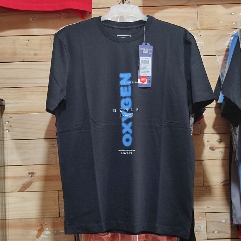 OXYGEN ORIGINAL 010 Atasan Kaos Oblong Pria Lengan Pendek