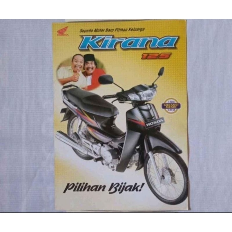 

brosur honda kirana 125