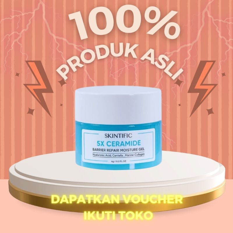 SKINTIFIK 5X Ceramide Barrier Moisturizer Gel 6g