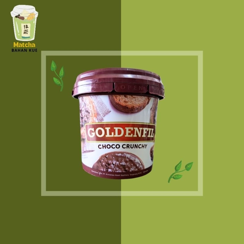 

GOLDENFIL Choco Crunchy 1 KG - Topping Selai Donat Roti Kue