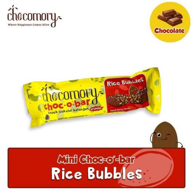 

DISKON BESAR Chocomory Mini Choco Bar Rice Bubble 35g