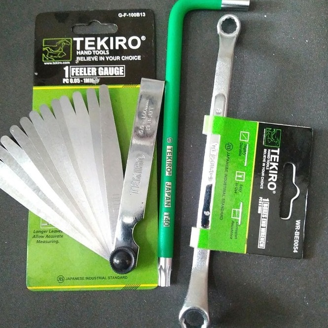 Top Produk Kunci Stel Klep Tekiro 3pcs Kunci Stel Klep Motor Tekiro