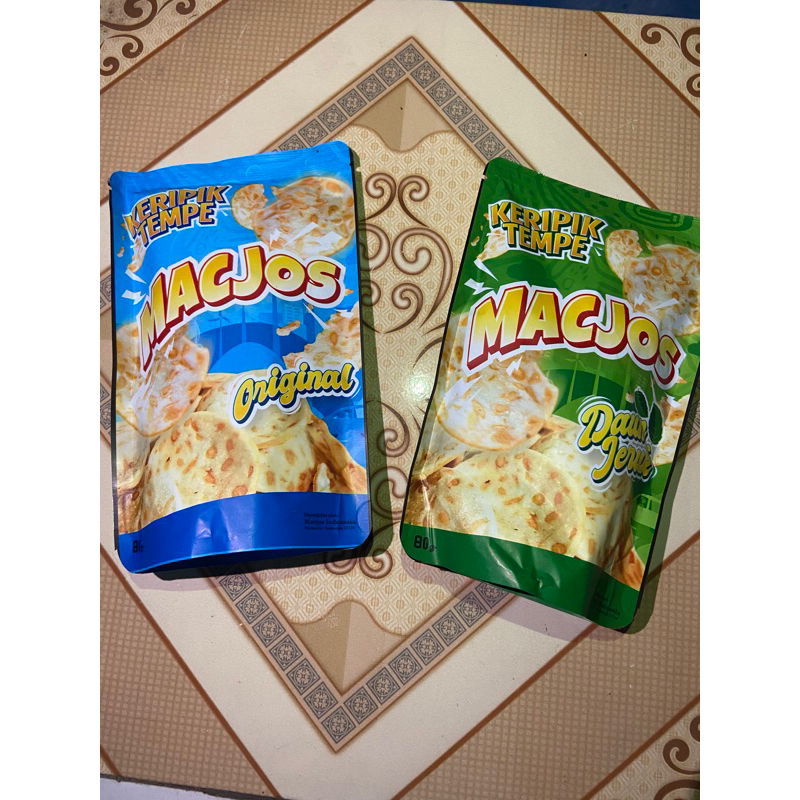 

Keripik Tempe Macjos Varian Rasa (100gr)