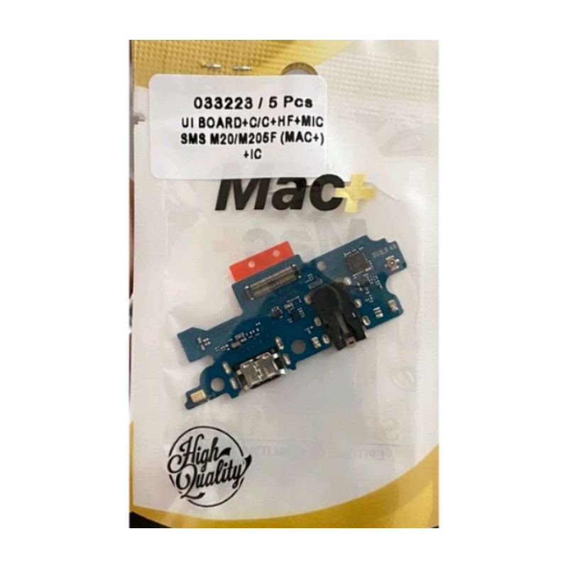 papan cas Samsung m20/m205 original plus ic