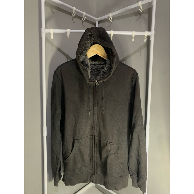 Hoodie Second Zipper Uniqlo
