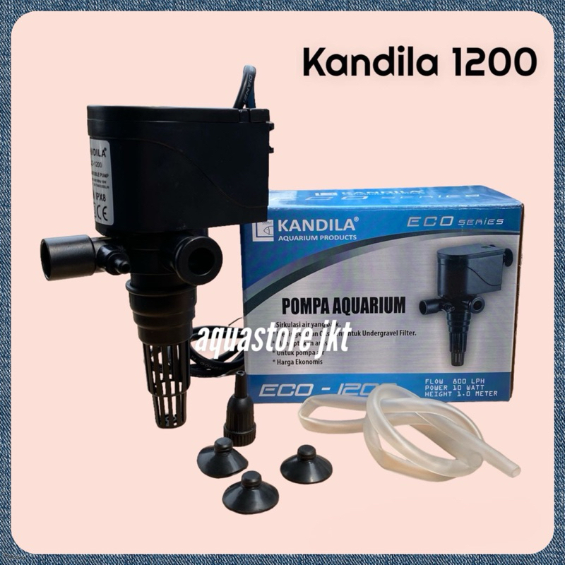 mesin pompa aquarium 1200 kandila eco 1200 mesin filter aquarium aquascape mesin kolam ikan