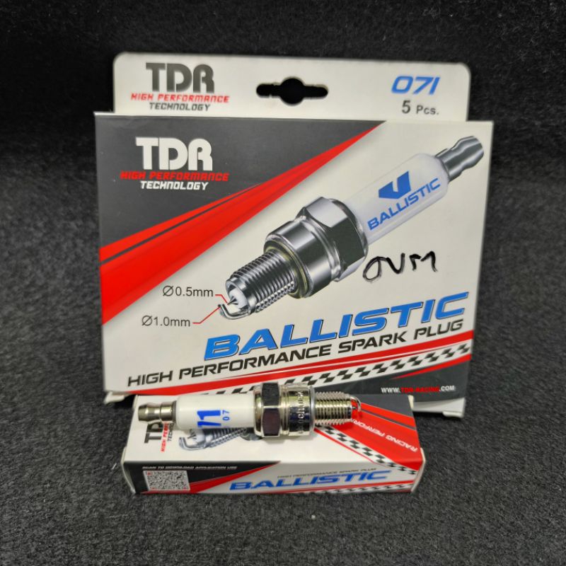 BUSI TDR RACING BUAT MOTOR MIO SPORTY - MIO SMILE - MIO SOUL - JUPITER Z - FINO CARBU