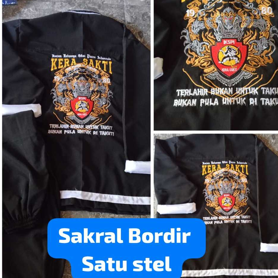 SAKRAL BORDIR IKSPI KERA SAKTI/sakral duplikat bordir ikspi kera sakti