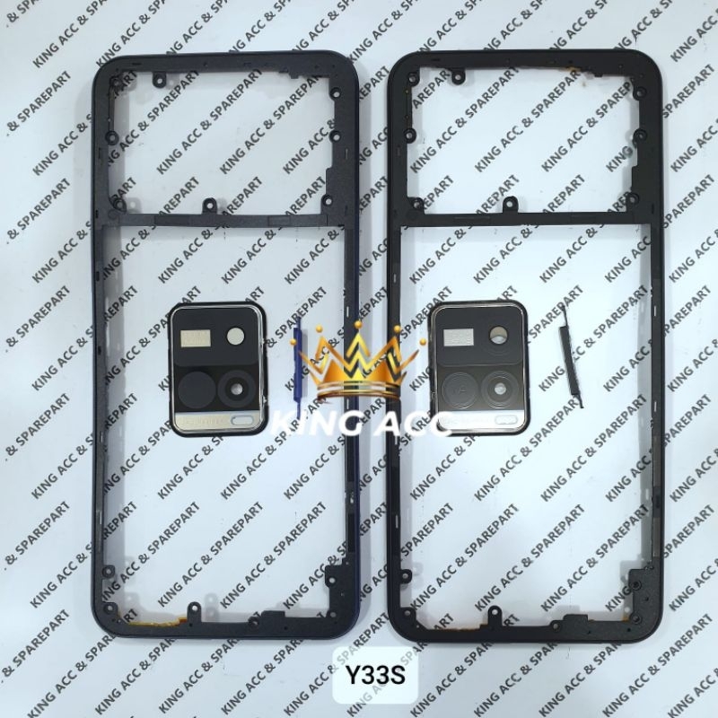 BEZZEL BAZEL BEZEL TULANG MESIN TENGAH VIVO Y21 2020 / Y33S / Y33T