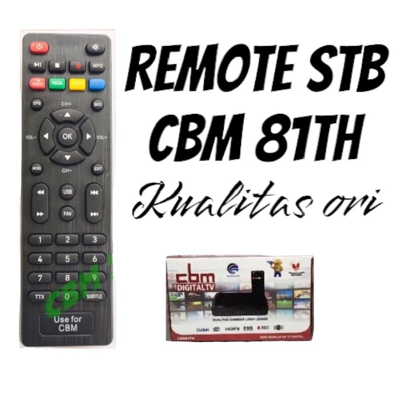 YC22 Remote Stb CBM Rtv/Remote set top box Cbm 81TH