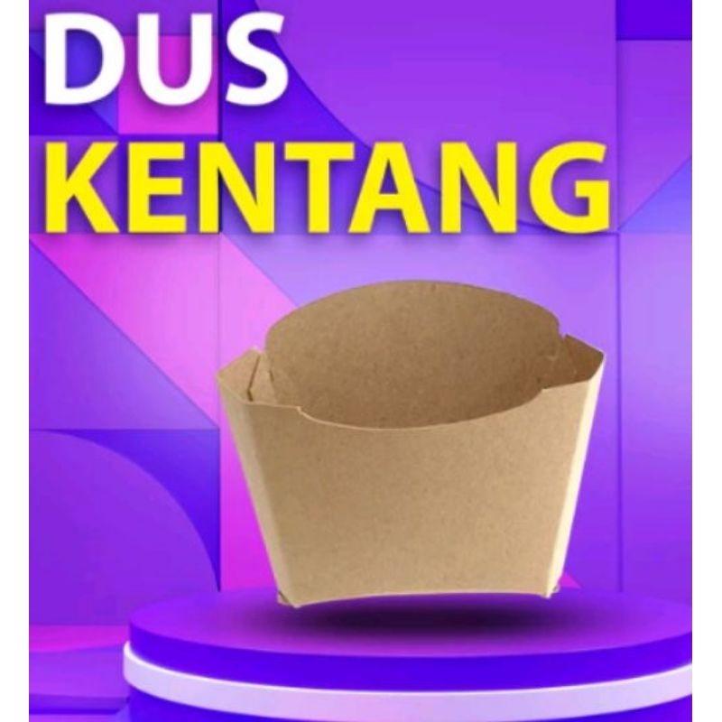 

Dus kentang goreng , dus kentang fresh fris bahan kraf