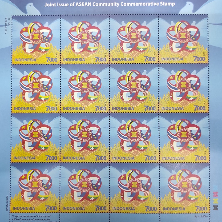 

KP8 PERANGKO LEMBARANFULL SHEET RP 7