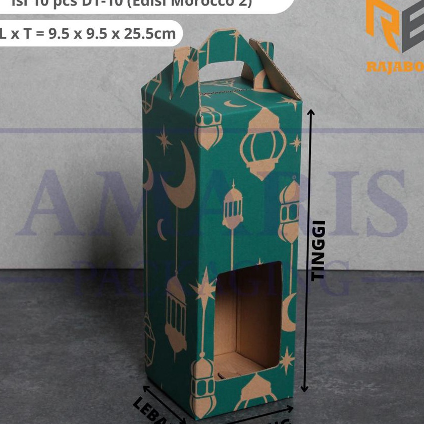 

KI3 Kardus Die Cut Tas Jinjing Isi 1 Botol 1 Lt Isi 1 Pcs DT1