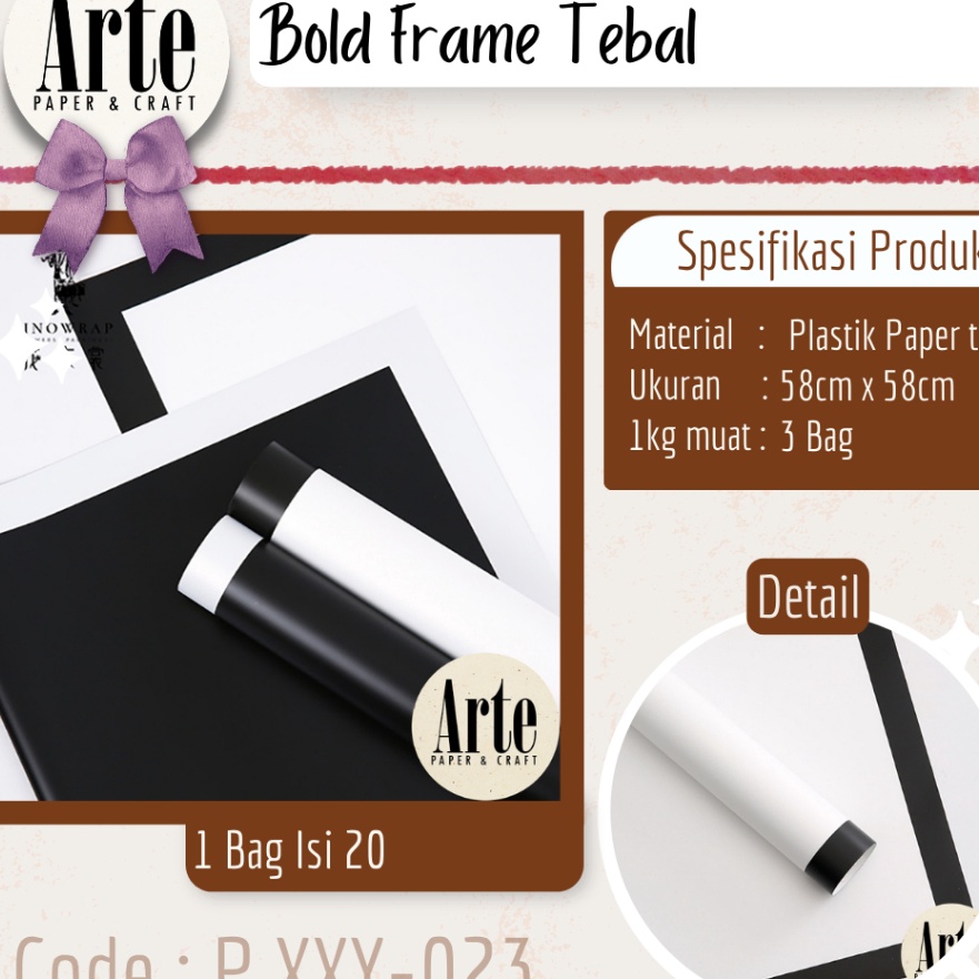 

Extra 2 Lembar Cellophane Bold Frame Tebal Gold Black Red Pink Sinowrap Ori Kertas Buket Bunga Korean Waterproof Flower Wrapping Paper Calor Kado Arte Grosir Florist Supply Jakarta Bekasi PXXY23