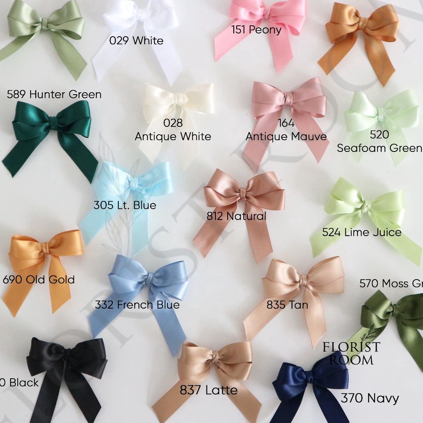 

KP8 Pita Satin Double Face 15cm x 2yard Satin Ribbon