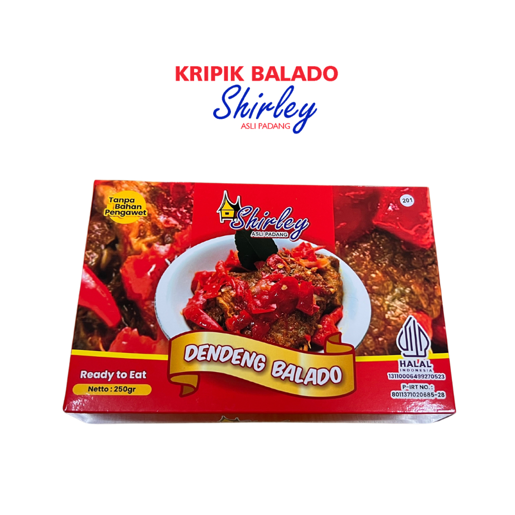 

Dendeng Balado Basah Shirley