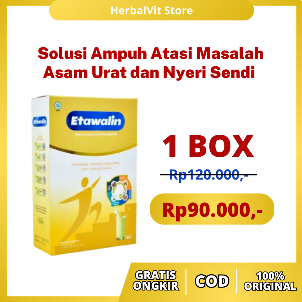 

ETAWALIN ORIGINAL SUSU KAMBING ASLI - Solusi Ampuh Atasi Masalah Asam Urat dan Nyeri Sendi