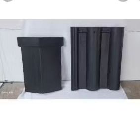 Genteng beton/Genteng garuda gelombang hitam