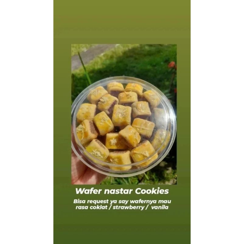 

Kue Kering Wafer Nastar Cookies Shaquee 500 Gram