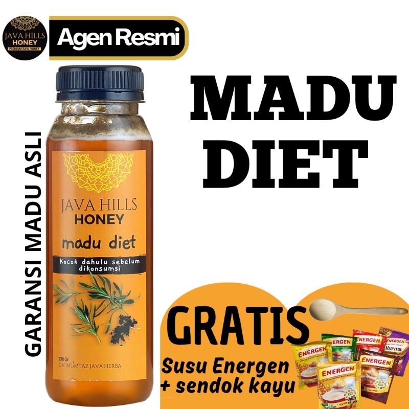 

JAVA HILLS HONEY MADU DIET MENURUNKAN BB, MENAHAN NAFSU MAKAN, BAB LANCAR| JAVAHILLS